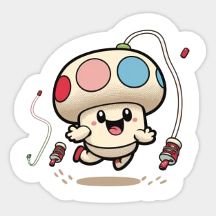 Cute Mushroom Sticker